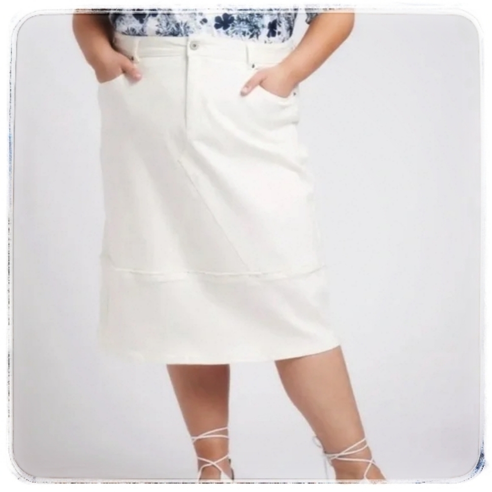 US | NWT Erdem (M) Denim Skirt